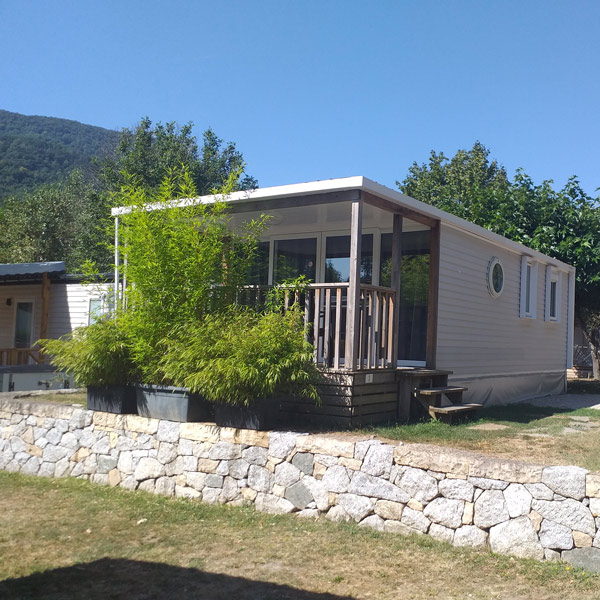 mobil-home camping Le Sédour Ariège
